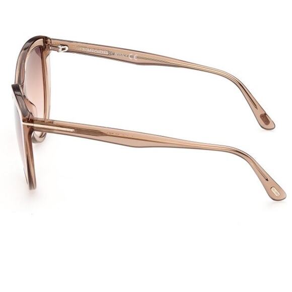 241. Tom Ford FT0915 Isabella-02 45G Transparent Brown/Gradient Brown Sunglasses main image 7